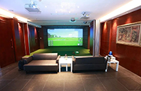 「24小時」打球不打烊！北京金鼎軒推出室內(nèi)高爾夫年夜飯！